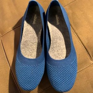 ALLBIRDS TREE BREEZERS BLUE BALLET FLAT SZ 9.5